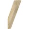 Ekena Millwork 4"W x 12"D x 24"H Traditional Rough Sawn Knee Brace, Douglas Fir BRC04X12X24TRA00RDF - alternate 1